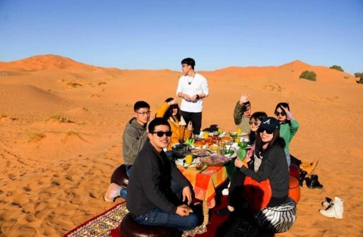 Desert Berber Fire Camp Merzouga Exteriér fotografie