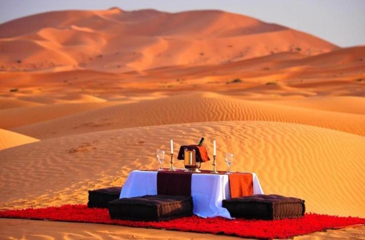Desert Berber Fire Camp Merzouga Exteriér fotografie